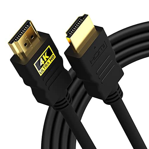 GEMVISION 1.5 Meter High-Speed HDMI Cable – HDMI ARC | 64Gbps | 4K 120Hz | 1080P 240Hz | Strong & Durable | Gold-Plated Connectors | Supports 32 Audio Channels | Black (Pack of 1) (1.5 Meter)