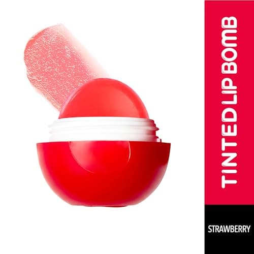 Blue Heaven Tinted Lip Balm infused with Shea Butter, Almond oil and Vitamin E - Strawberry, 8g 2
