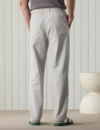 Amazon Brand - Symbol Men's Relaxed Casual Trouser (Fully Elasticated Waistband | 100% Cotton | Pants) 2
