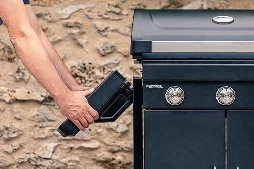 Campingaz Compact 3L Gas Barbecue Grill | Italian-Made 3 Burner BBQ with 7500W Power, Foldable Side Tables & Piezo Ignition | Enamelled Cast Iron Grill Surface, Serves 12–16 People 5
