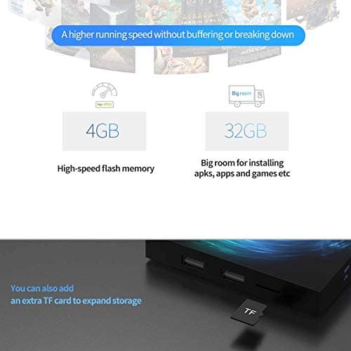 V88R 4K Mini Box with 8GB RAM 128GB ROM, Android 11 Compatible System, Dual Band WiFi, Bluetooth, HDR Ultra HD Support, HDMI USB Connectivity for Multimedia, Gaming & Applications 2