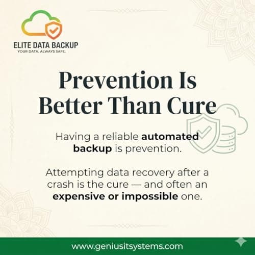 Elite Data Backup – Automatic Cloud Backup Software for Windows | Backup to Google Drive & OneDrive | Ideal for Tally & Accounting Data | 1 User 1 Year | License Key via Email | India's No 1 Backup So 5