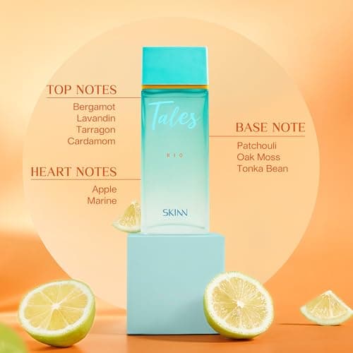 Skinn By Titan | Tales Rio Perfume - 100 Ml | Perfume For Man | Gift for Men | Premium Fragrance | Grooming Essentials | Long Lasting Smell for Men | Fresh, Woody |Eau De Parfum 2