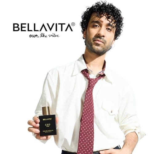 Bella Vita Luxury CEO MAN Perfume 100ml | Long Lasting | Eau De Parfum | Lemon, Lavender, Tonka, Mandarin & Vetiver | Woody, Citrus Premium Fragrance | Ideal Gift for Man 2