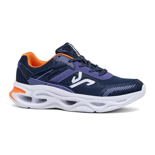 Campus Men's FEROX Navy/Bleached Denim Running Shoes - 6UK/India 1 Pair
