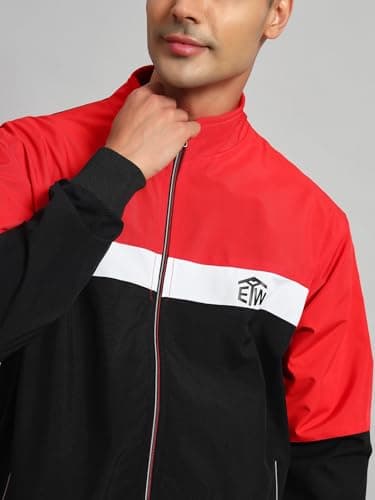 eWools Men Sweatshirt Winter Wear Regular Fit Soft & Warm Sweatshirt (wind3-Black, Large) 4