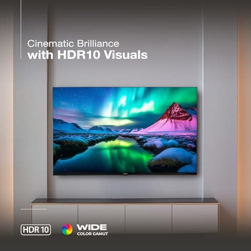 SANSUI 109 cm (43) Full HD QLED Smart Google TV with HDR10, Dolby Audio, Bezel-Less Design, Built-in Chromecast & FloLED Panel JSW43FHG5Q (Black) 3