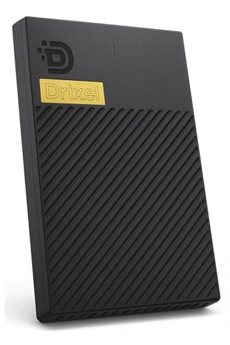 MAYUMI DRIXEL 500 GB Hi-Speed Portable Hard Drive, Type-C and USB 3.0, 2-in-1 Mobile and PC Compatible, Heavy Duty Ultra Slim HDD (DRIXEL, 500 GB)