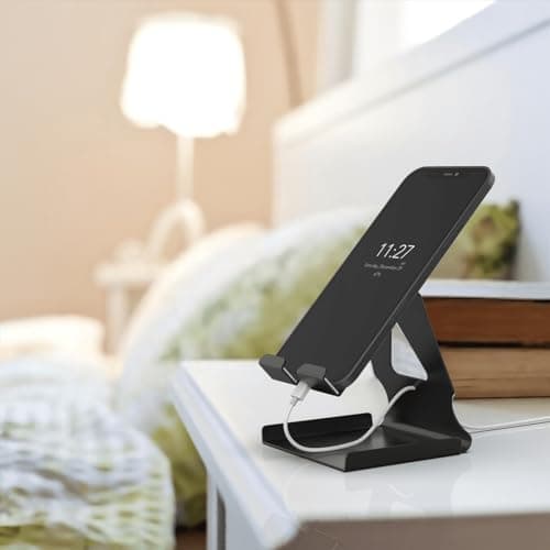 GizmoGrid Mobile Holder | Tablet Stand, Mobile Stand & for Kindle, ipad | Ideal for Classes, Calls, Gaming & Videos | Wide Compatibility | Anti-Skid Rubber - Made in India (ZenGrip - Set of 2) 5