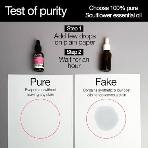 Soulflower Rosemary Essential Oil for Hair Growth, Hair Fall Control, Nourishment & Strengthening, Skin Care| Clinically Tested and Ecocert Certified Organic 100% Pure & Natural Undiluted, 30ml 5