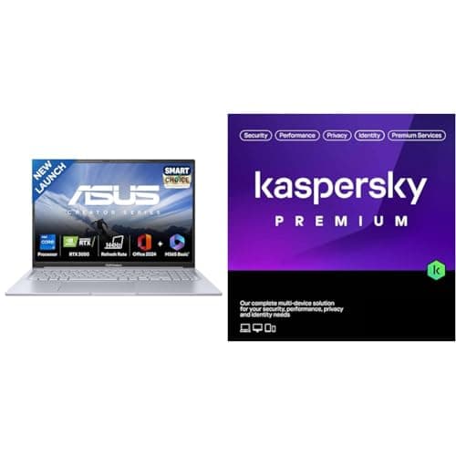 ASUS Vivobook 16X,Smartchoice,Intel Core i7-13620H,Creator/Gaming Laptop(RTX 3050-4GB/16GB RAM/512GB SSD/FHD+/16"/1 + Kaspersky Premium 1 Device 1 Year (Physical Pack)