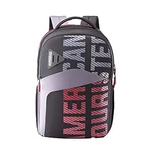 American Tourister Sest+ Polyester 2 Compartment Unisex Backpack (Black,Frsz) (Free Size)