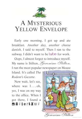 GERONIMO STILTON #14 THE TEMPLE OF THE RUBY OF FIRE 3
