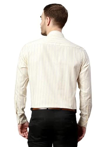 Cantabil Formal Shirt for Men Lemon 2