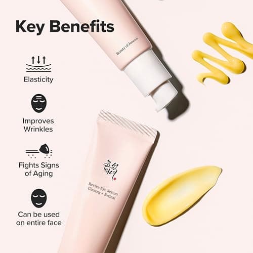 Beauty of Joseon Revive Eye Serum with Ginseng & Retinal (30m) | Anti-Aging, Wrinkle Care, Korean Eye Cream for Dark Circles & Fine Lines 4
