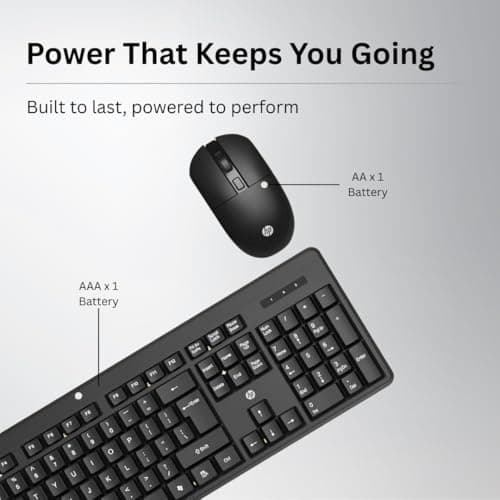 HP Keyboard KM200 Wireless Combo (7J4H8AA#ACJ) 5