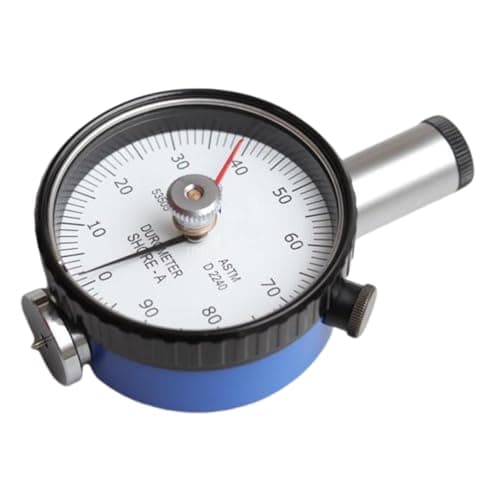 ACCU PLUS Rubber Hardness Tester Shore A Basic Model – Precise Measurement for Rubber Hardness with standard Calibration Block
