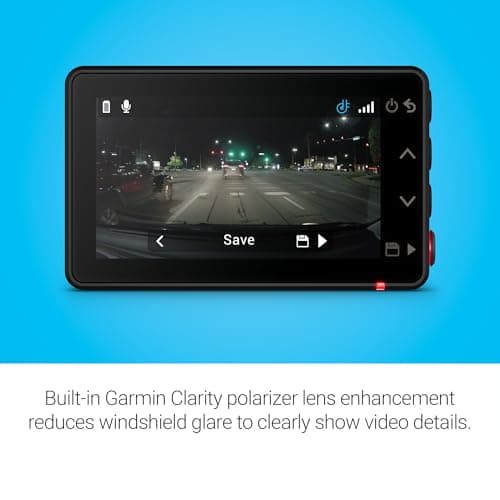Garmin Dash Cam™ X210, Compact 1440p HD Dash Cam with a 140-degree Field of View, Built in Clarity™ Polarizer, Voice Controlled, Automatic Recording, 2.4inch LCD Screen 5