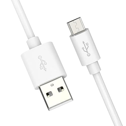 Micro usb cable for Samsung Galaxy E5, Samsung E5 (E 5) Fast Charging Original Like Cable Android Phones, Tablets, 480mbps Data Transfer Speed, Made in India (NJ1- WHITE)
