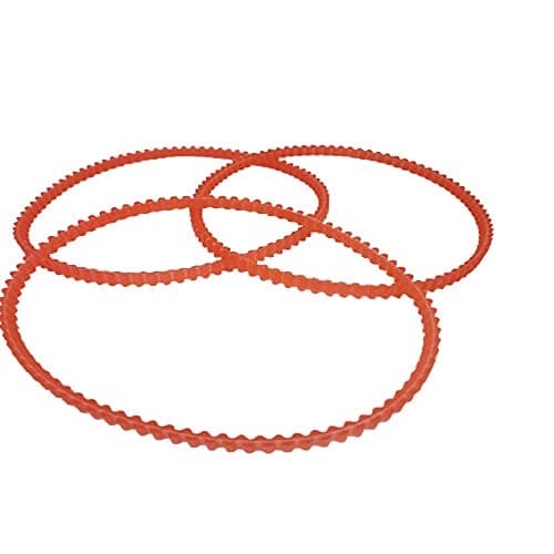 M Fabrics Nylon Motor Belt for Home Sewing Machines Pack of 3 Compatible with Usha Singer Merritt Brother Rita Naveen Old Cast Iron Models 375mm 3