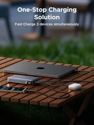 UGREEN 20000mAh 100W Power Bank, Nexode Portable Charger USB C 3-Port PD Fast Charging Battery Pack Digital Display for McBook, Tab, ifone 16, Galax S24 Ultra, Steaam Deck, Della XPS and More 4
