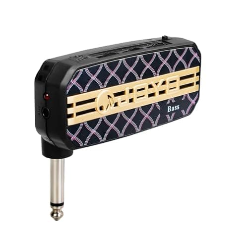TechnoBuyers JOYO Bass Guitar Headphone Amp Bassist Pocket Mini Practice Amplifier with Aux in