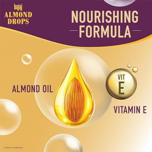Bajaj Almond Drops Anti Hairfall Shampoo 340ml + Conditioner 175ml 3