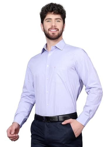 Cantabil Formal Shirt for Men Purple 2