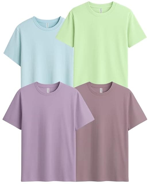 Sleepynuts Men's Regular Fit Round Neck Half Sleeves Solid Casual Wear T-Shirt