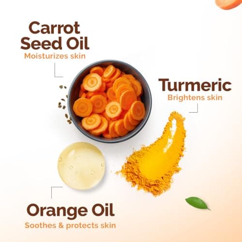 Mamaearth Ultra Light Indian Sunscreen with Carrot Seed & Turmeric | SPF 50 PA ++++ | UVA & UVB Protection | Tan Protection | No White Cast | Non-Greasy & Quick Absorbing | Super Lightweight | Suits A 4