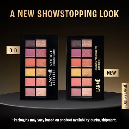 Lakmé Absolute Spotlight Eye Shadow Palette|| Sundowner|| 12 g 2