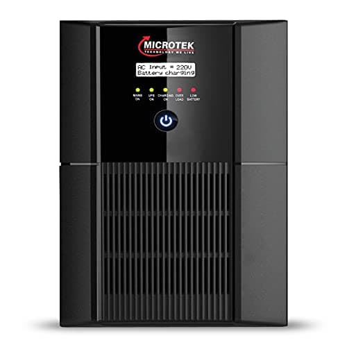 Microtek Jumbo Pure Sine Wave & DSC Based Technology UPS for Home, Office & Shops Working Power:3.2KVA/2560W (JM SW 3750+/36V) 2