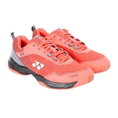 YONEX V100-i Junior Badminton Shoes | Made in India | Non-Marking Sole | TRU Cushion Technology | Ergo Shape Design | Hexagrip Outsole | Indoor Court Shoes for Badminton, Squash, Table Tennis & Volley