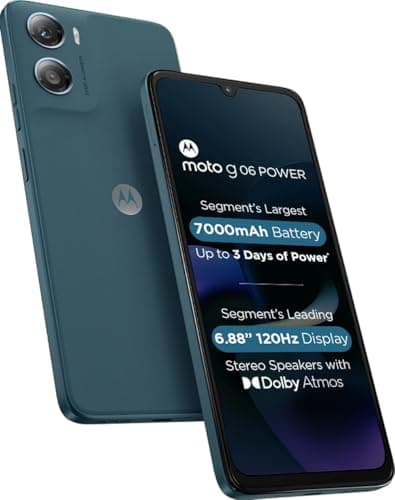 Motorola G06 (Tapestry, 4GB RAM, 64GB Storage)