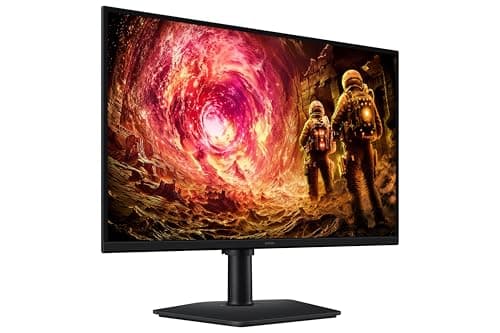 Samsung 27" Odyssey G5 Fast IPS Gaming Monitor|QHD 2560 x 1440|180 Hz|1ms|300nits|HDR10|AMD FreeSync|G-Sync|Ports-DP,HDMI,Headphone|Height-Tilt-Swivel-Pivot Adjustable Stand|LS27FG502EWXXL|Black 2