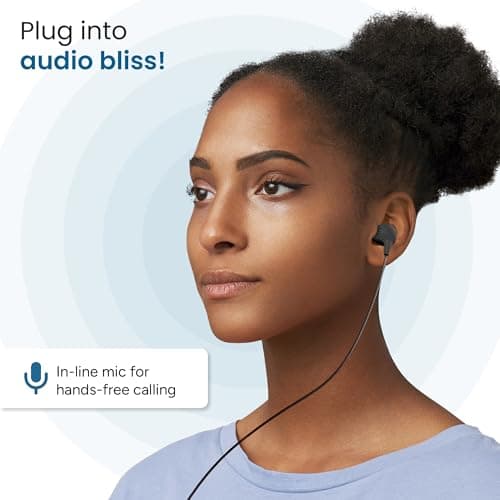 Ambrane Wired Earphones with Mic | 3.5Mm Audio Jack | 14Mm Driver for HD Sound & Deep Bass | Tangle-Free 1.2M Cable | in Ear Comfort Fit | Compatible with Mobiles, Tablets, Laptops, Pcs (EP-83 Green) 5