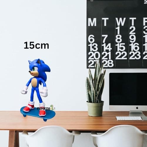 Blue Aura Cartoon Game Action Figure Spike Robo Height-15cm | SS-NC -Blue 3