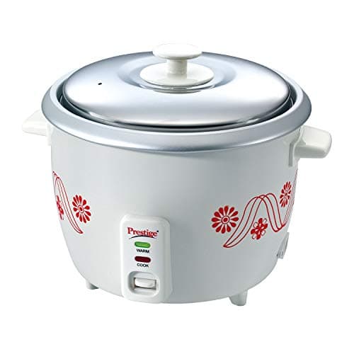 Prestige PRWO 1.8 1.8L Rice Cooker, White