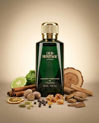 MissBliss Oud Heritage #0xB11# Eau de Parfum 100ml-Unisex Perfume with the fragnence of Fresh & Citrus | Warm Spicy | Woody & Smoky | Long-lasting, Bold & Elegant Scent | EDP for Gift