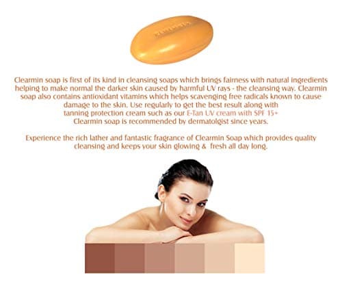 Remember India Clearmin Fairness Soap (Pack of 6, 100 g) 4