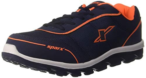 SPARX Men's Sx0277g N. Blue Orange Running Shoes - 8 UK (42 EU) (SX0277G_NBOR0008)