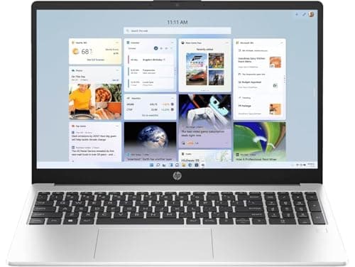 HP 255 G10 Laptop for Home or Work, 16GB RAM DDR5, 512GB SSD, 15.6" Full HD, Ryzen 3 7335U (Beats Intel i5-1135G7), HDMI, USB-C, Windows 11