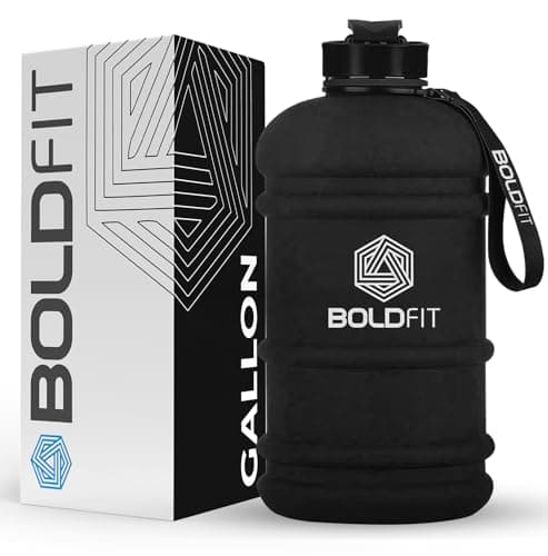 Boldfit 2 Litre Water Bottle, Black | Large Gym Water Jug for Men & Women | Sports Bottle for Hydration, Workout, Fitness, Travel & Outdoor Activities | BPA-Free Plastic