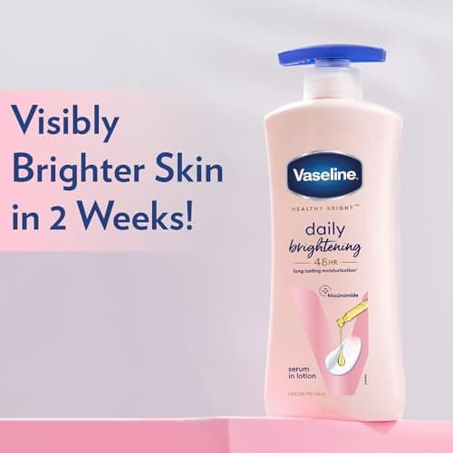 Vaseline Daily Brightening Body Lotion For Healthy & Glowing Skin with Niacinamide 400ml 2