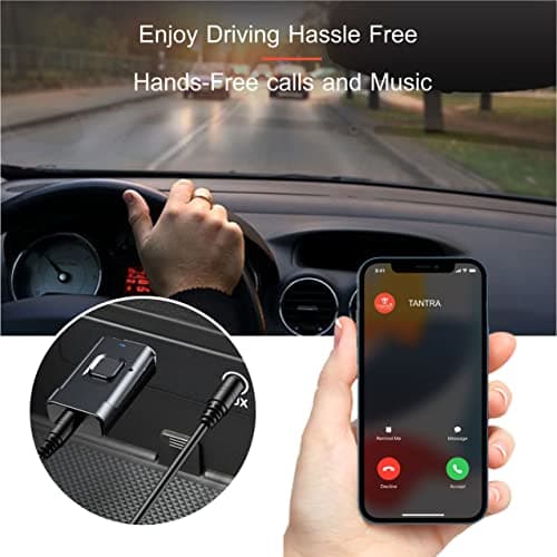 TANTRA BlueMe Bluetooth Receiver for Car Transmitter for TV Wireless Adapter Bluetooth Dongle Car Bluetooth Device 4