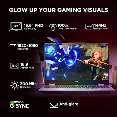 Lenovo LOQ 2025 Intel Core i7-13645HX| NVIDIA RTX 5050 8GB (16GB RAM/1TB SSD/144Hz Refresh Rate/440 AI TOPS/15.6" (39.6cm)/Windows 11/Office 2024/3 Mon.Game Pass/Grey/2.4Kg), 83JE019XIN 3