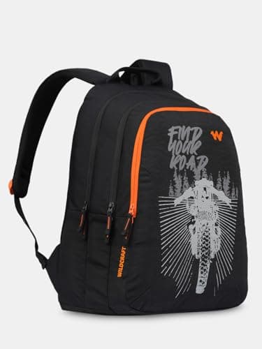 Wildcraft Motorcyle Stories 3 Compartment Laptop Backpack 45L 3