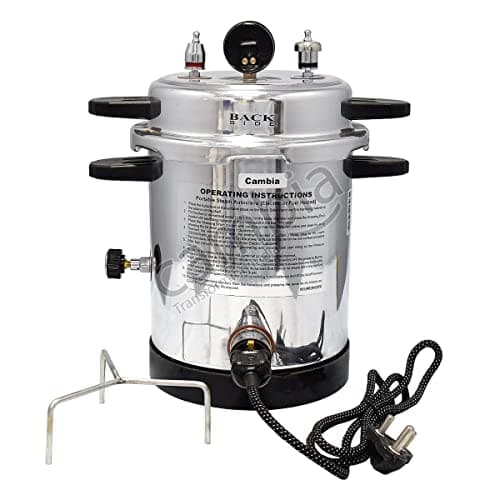 Cambia Electric Autoclave Sterilizer Small (13 Litre), Dental Autoclave, Autoclave Machine, Top Loading Autoclave 2