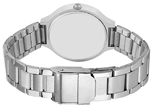 Acnos® Premium Super Quality Pink Dial Silver Steel Chain Analog Watch For Women And Girls Pack Of - 1 3