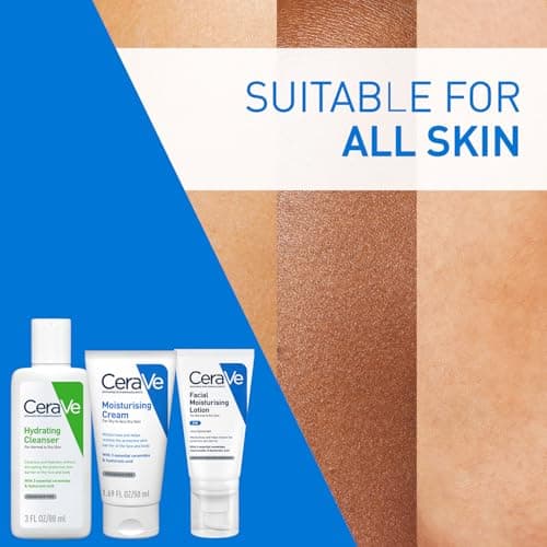 CeraVe Hydrating Cleanser for Normal to Dry Skin (88ml) - combo pack of 2 Non-Foaming Face Wash with Hyaluronic Acid and Ceramides | Non-Comedogenic, Non-Irritating and Fragrance-Free Cleanser 4